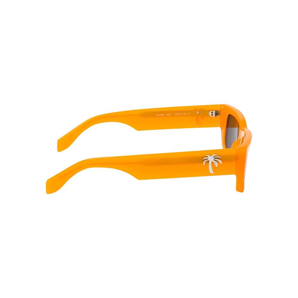Palm Angels PERI035 sunglasses in orange, side view