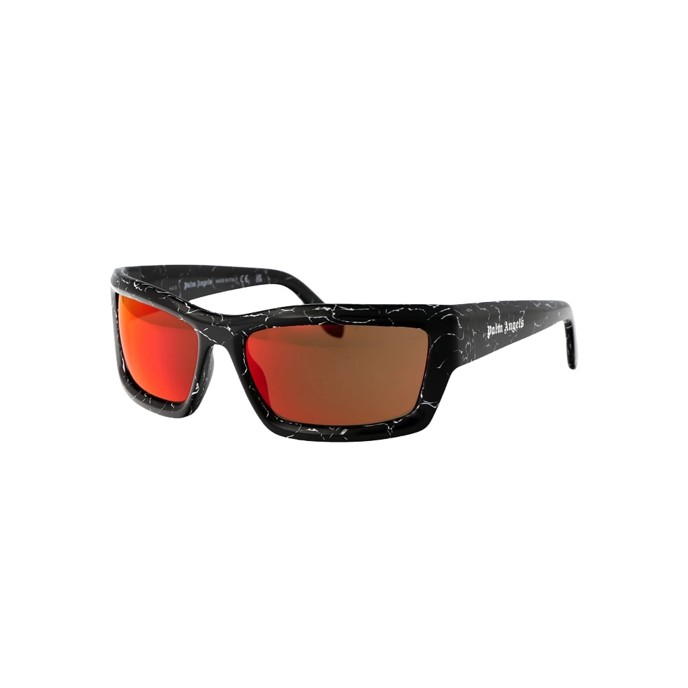 Palm Angels PERI037 sunglasses in black, 45° view