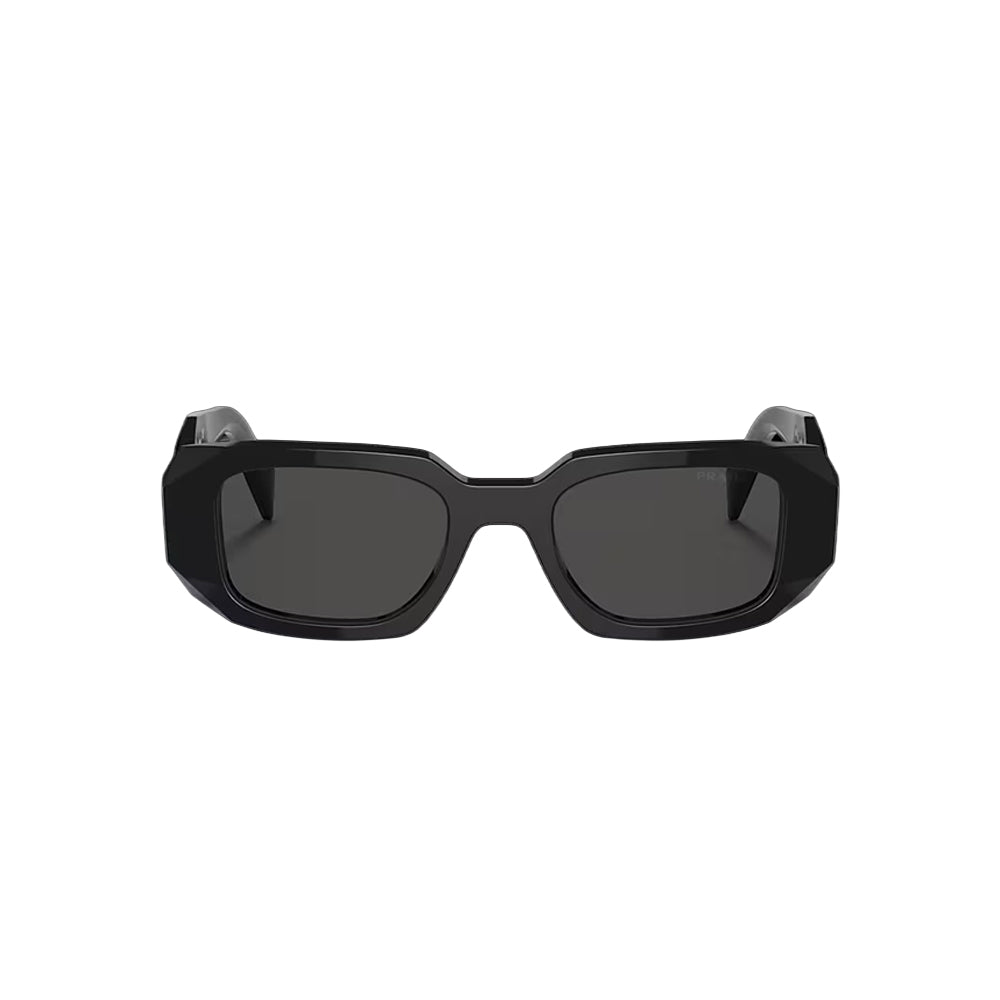 Prada PR 17WS sunglasses in black, front view