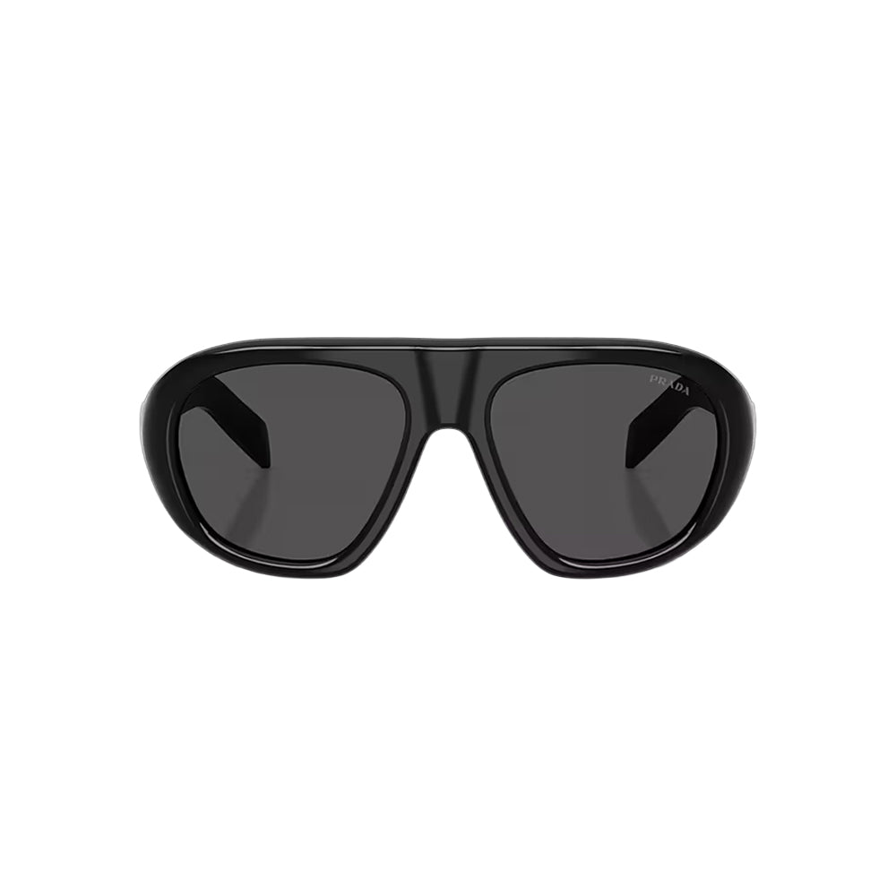 Prada SPR C05 sunglasses in black, front view