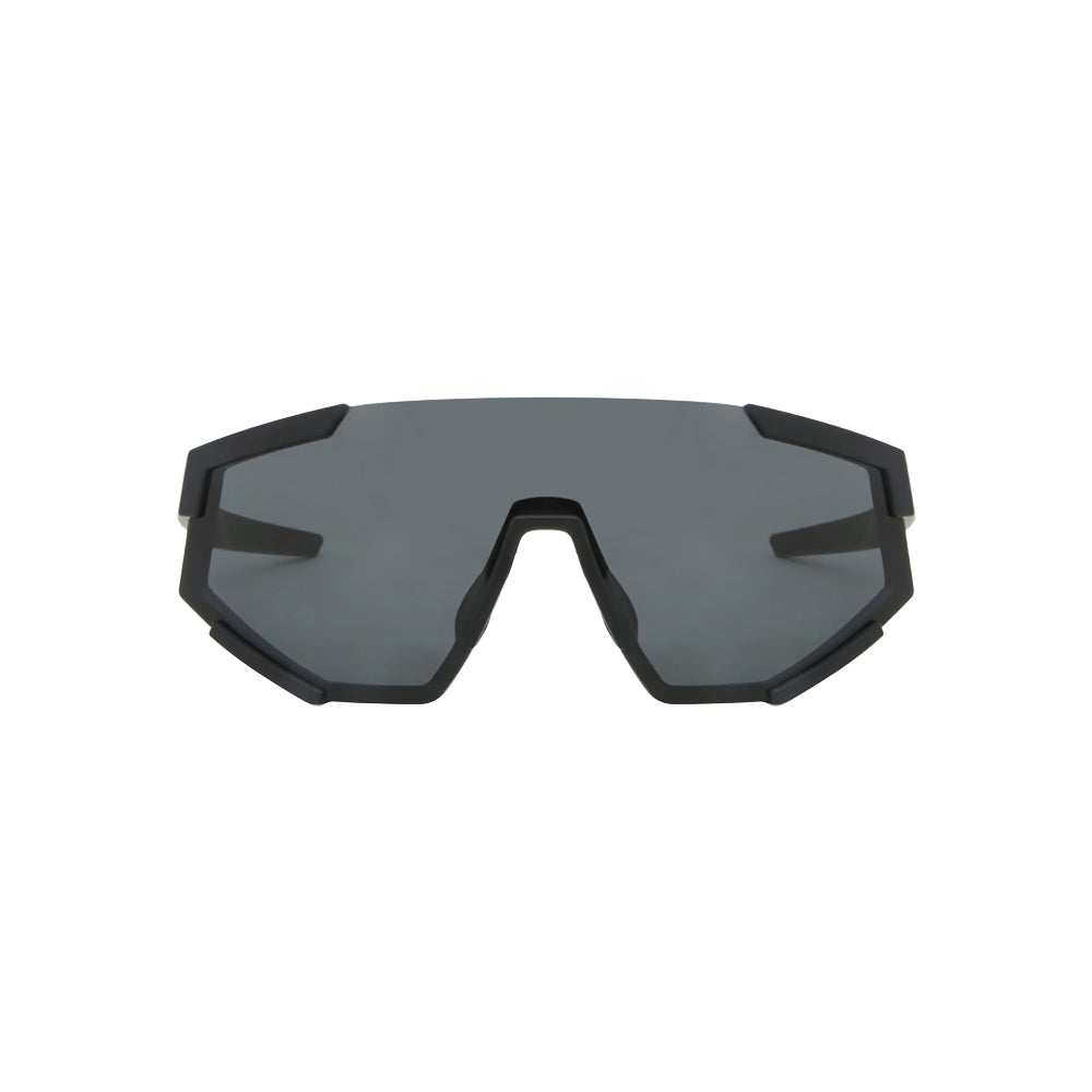 Prada SPS 04W sunglasses in black, front view