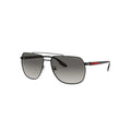 Prada SPS 55V? DG0-015 sunglasses in black, 45° view