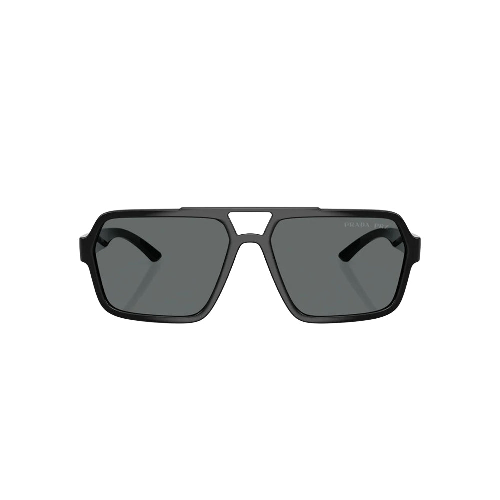 Prada SPS A06 sunglasses in black, front view