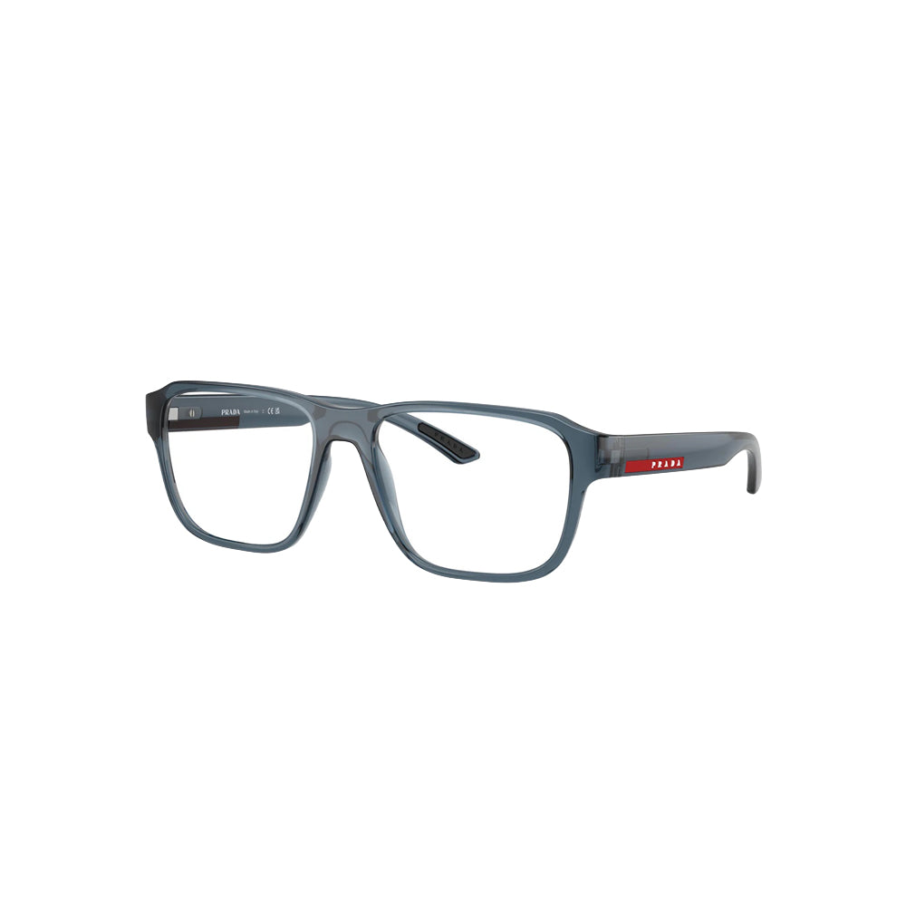 Prada VPG 05R? CZH-1O1 glasses in grey, 45° view