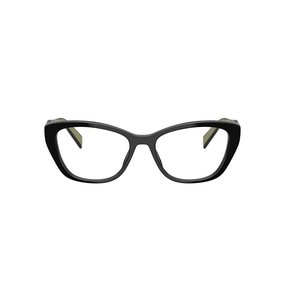 Prada VPR 19W glasses in brown, front view