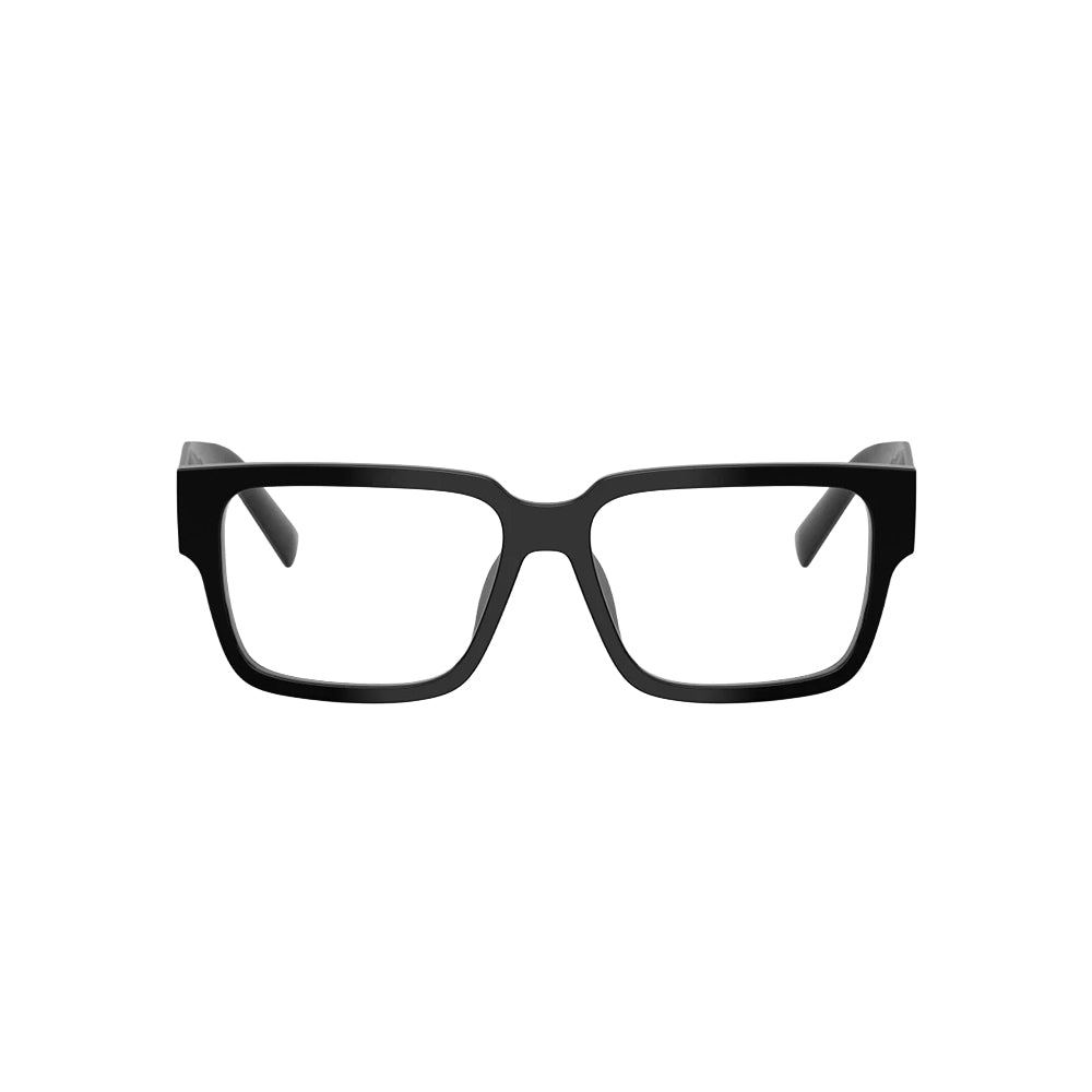 Prada VPR D10-D glasses in black, front view