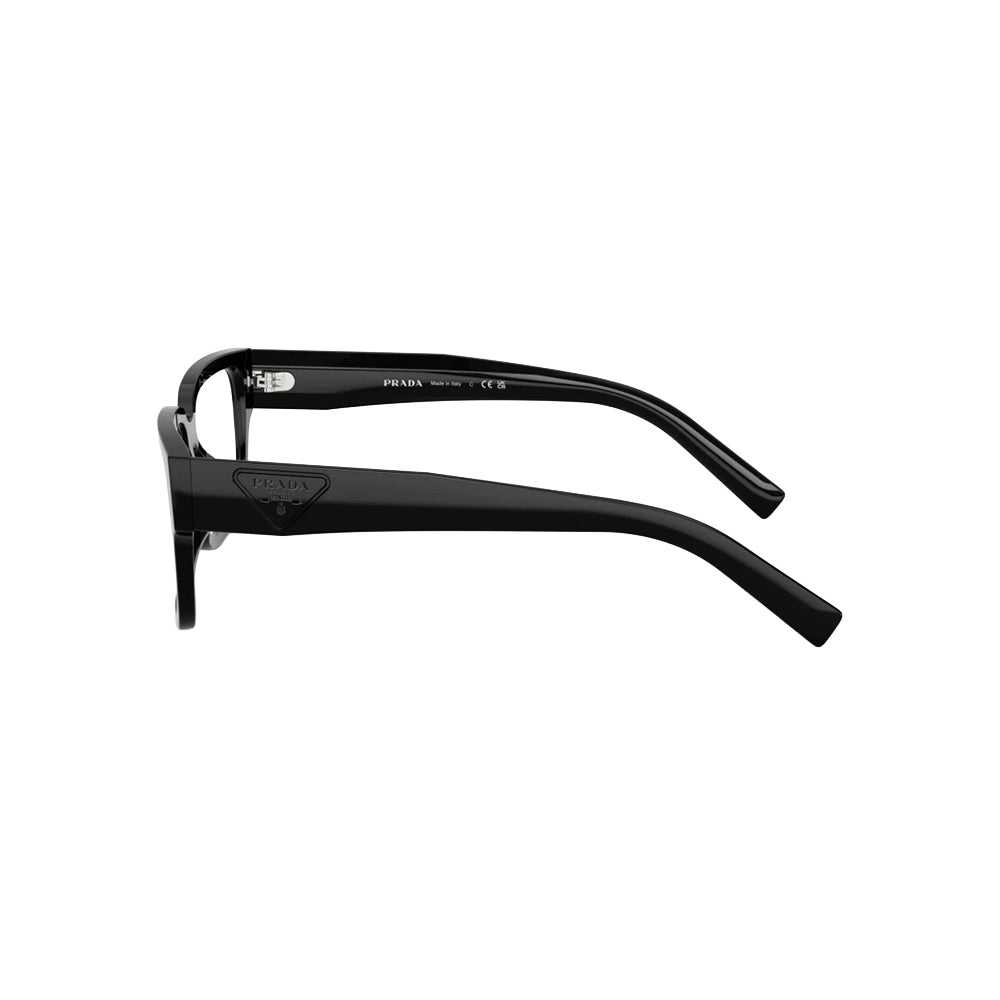Prada VPR D10-D glasses in black, side view