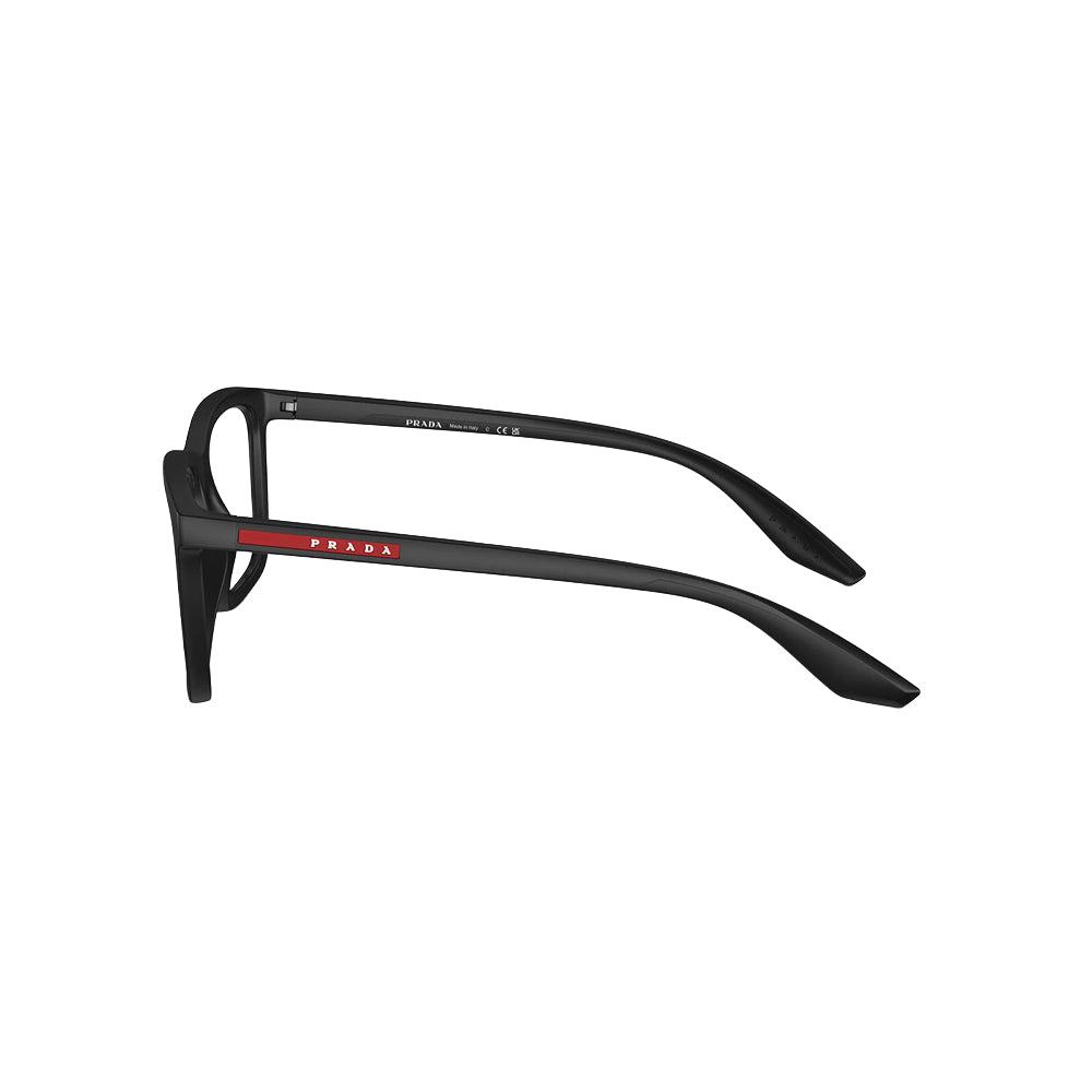 Prada VPS 03S glasses in black, side view