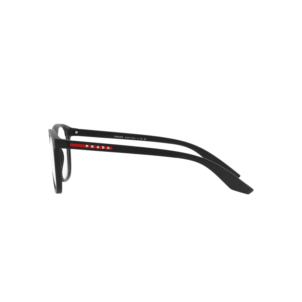 Prada VPS 05P glasses in black, side view