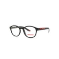 Prada VPS 07P glasses in black, 45° view