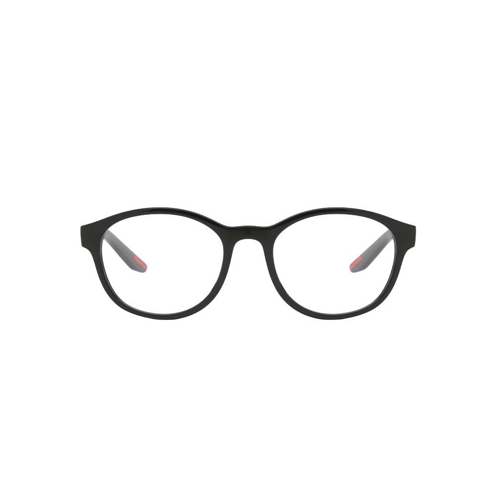 Prada VPS 07P glasses in black, front view