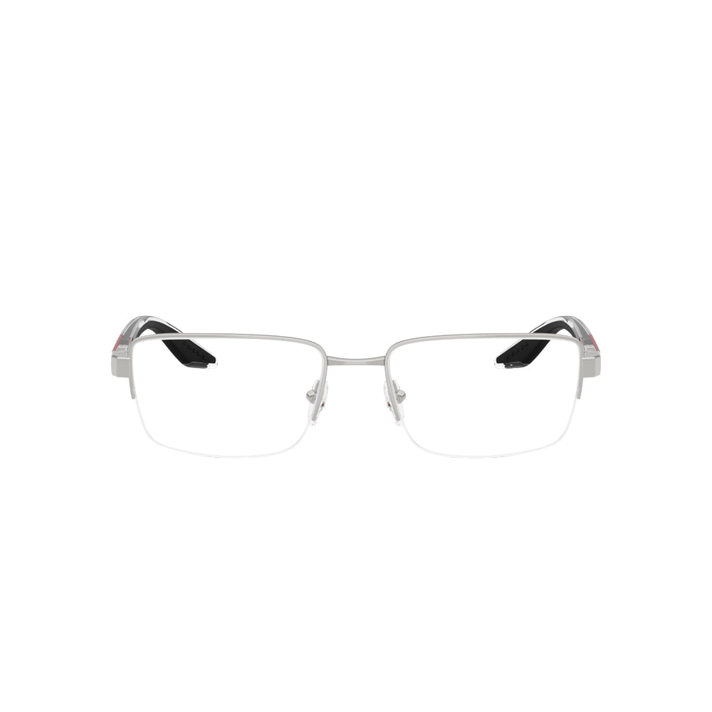 Prada VPS 51S glasses in silver, front view