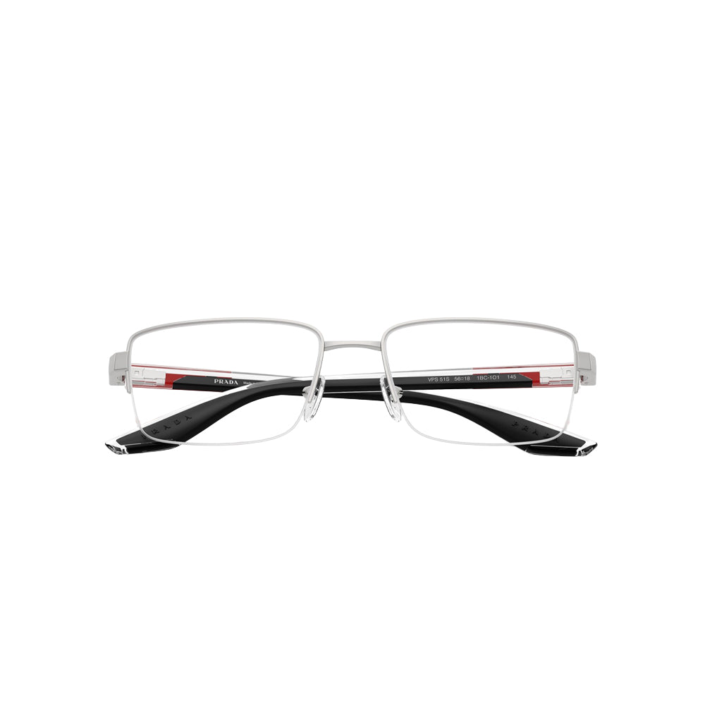 Prada VPS 51S glasses in silver
