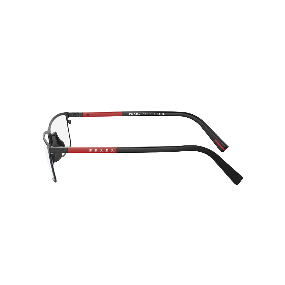 Prada VPS 53Q glasses in black, side view