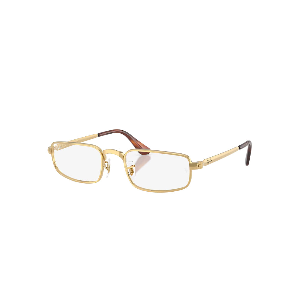 Ray-Ban RB 3927V glasses in gold, 45° view