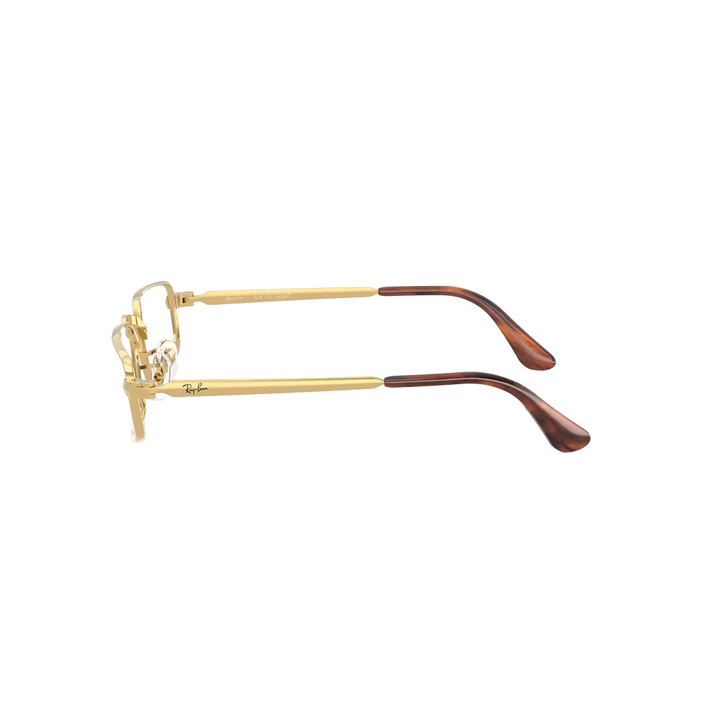 Ray-Ban RB 3927V glasses in gold, side view