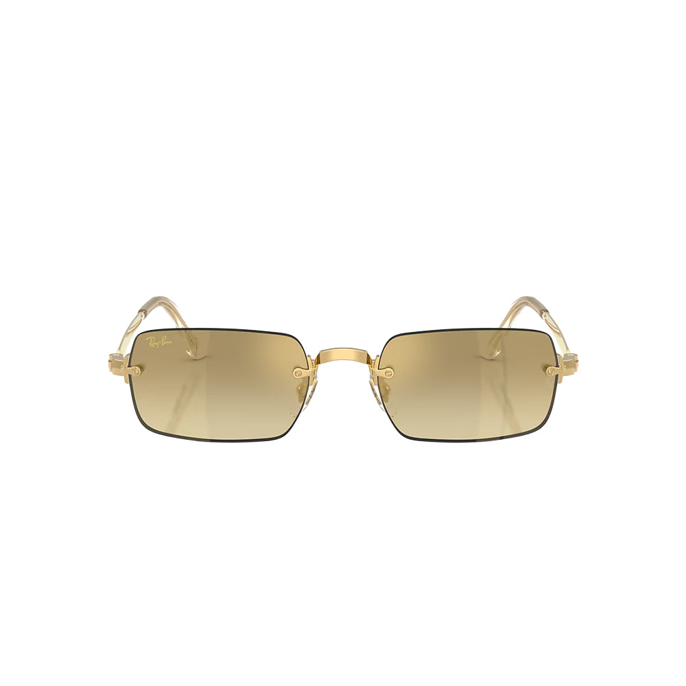 Ray-Ban RB 3928 sunglasses in gold, front view