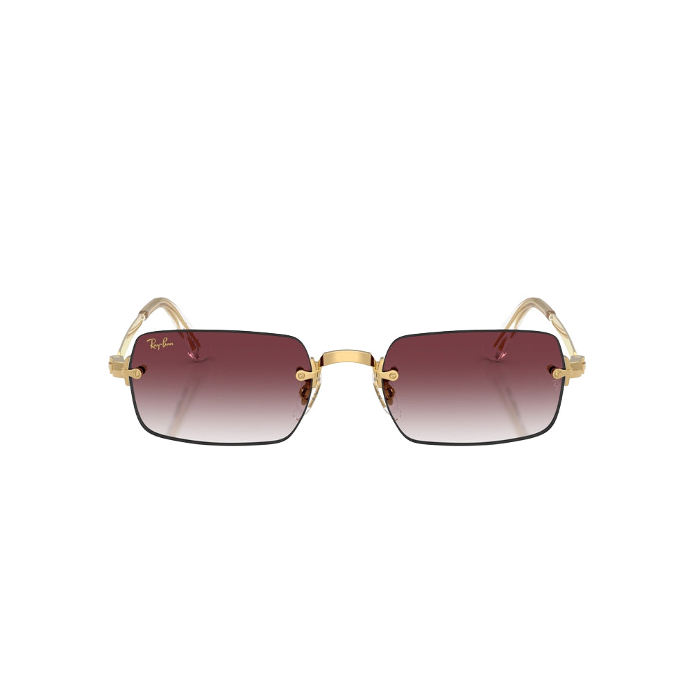 Ray-Ban RB 3928 sunglasses in gold, front view