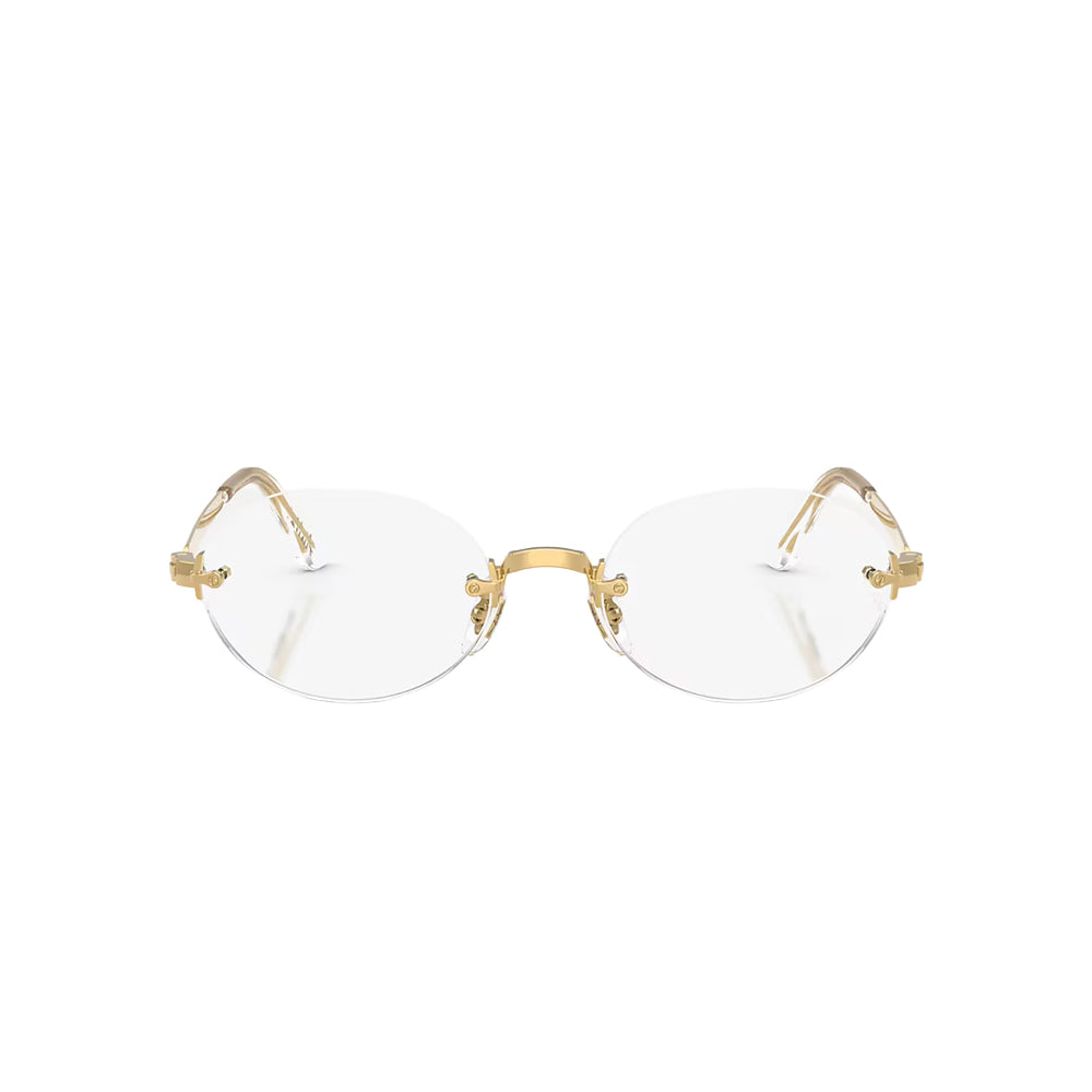 Ray-Ban RB 3929V glasses in gold, front view