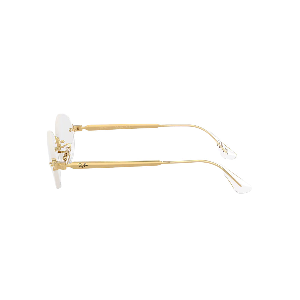 Ray-Ban RB 3929V glasses in gold, side view