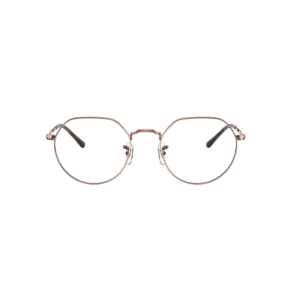 Ray-Ban RB 6465 glasses in gold, front view