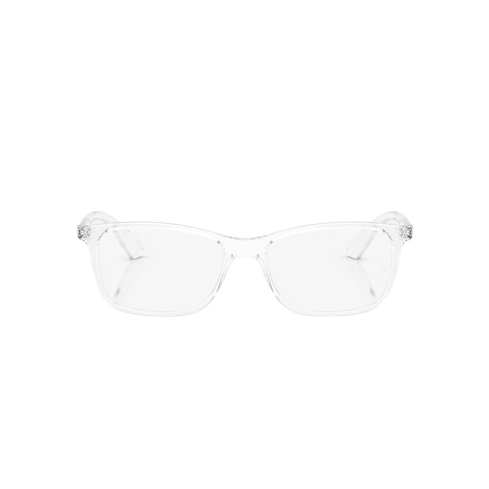 Ray-Ban RB 7047 glasses in white, front view