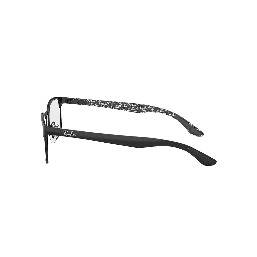 Ray-Ban RB 8416 glasses in black, side view
