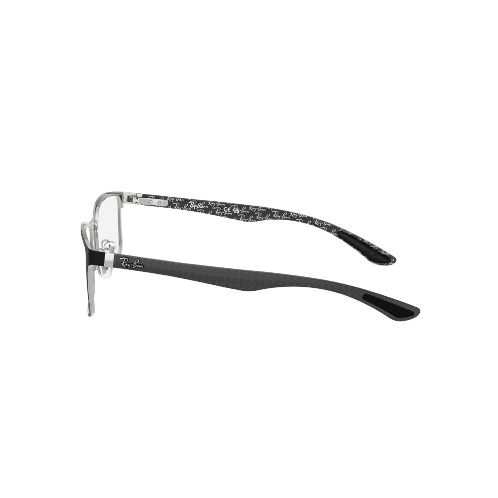 Ray-Ban RB 8424 glasses in black, side view