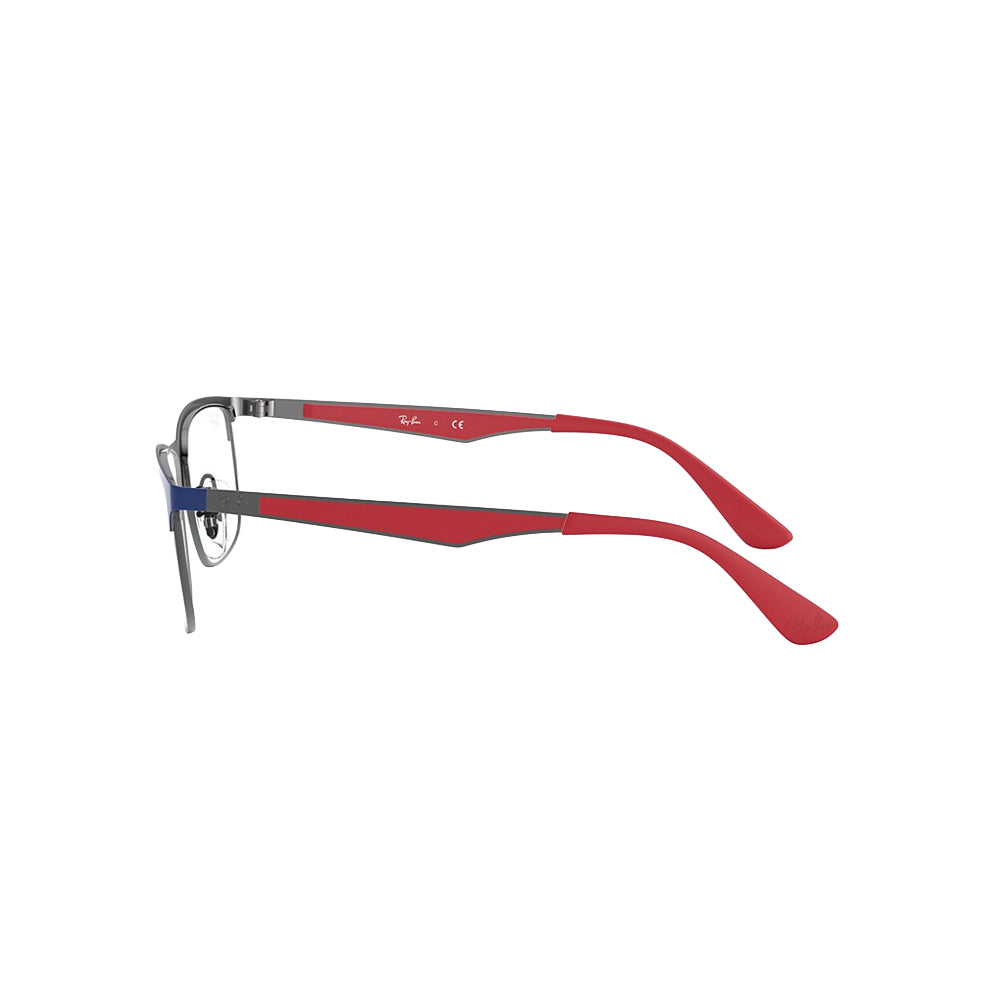Ray-Ban RB1052 glasses in red, side view