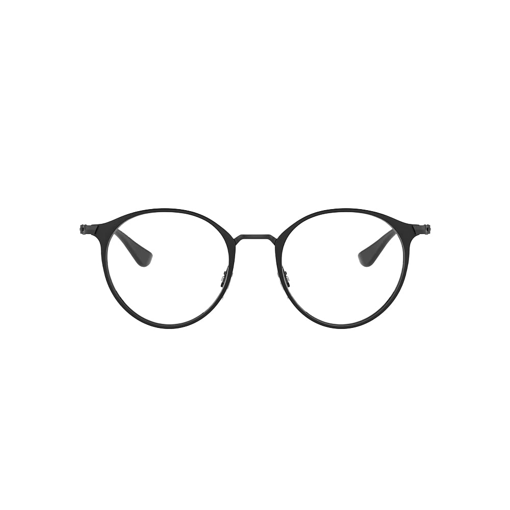 Ray-Ban RB1053 glasses in black, front view
