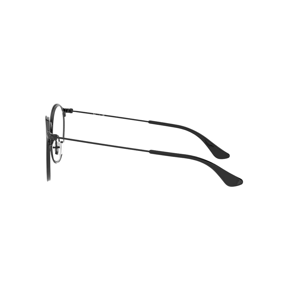 Ray-Ban RB1053 glasses in black, side view