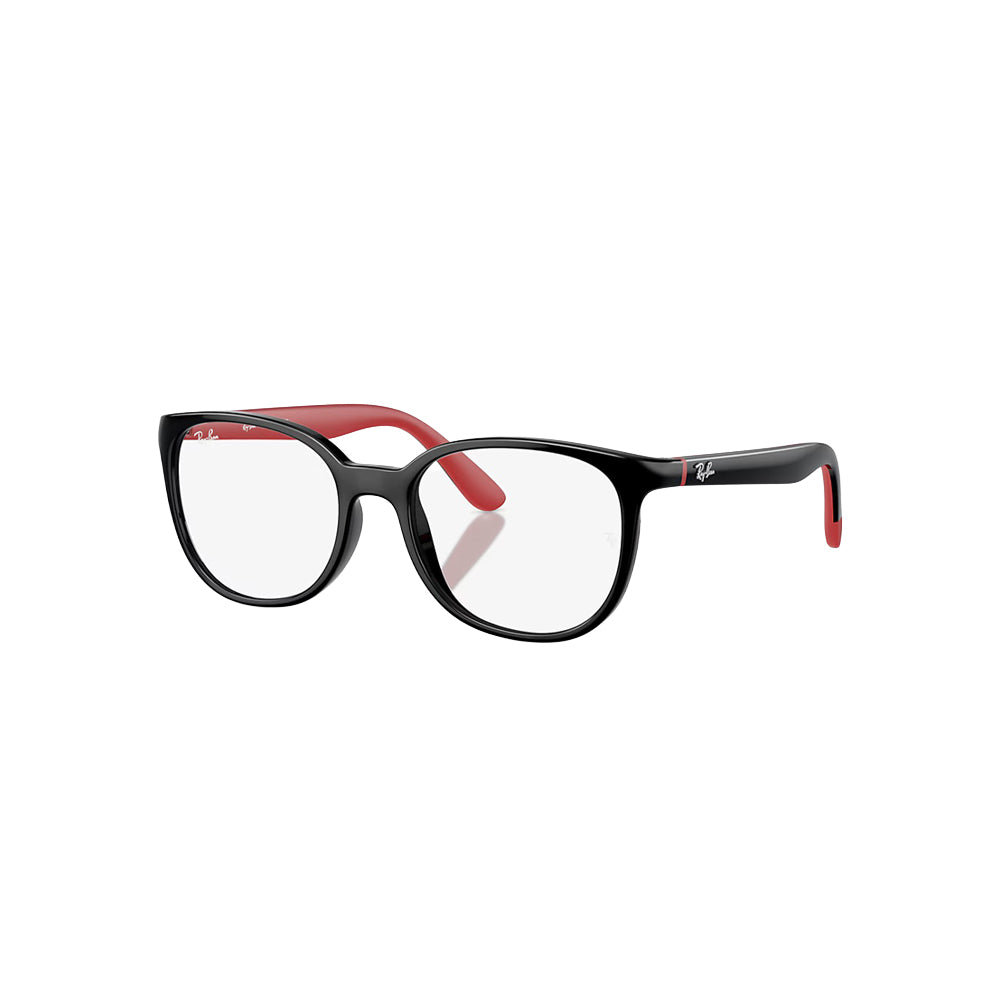 Ray-Ban RB1631 glasses in black, 45° view