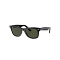Ray-Ban RB2140 sunglasses in black, 45° view