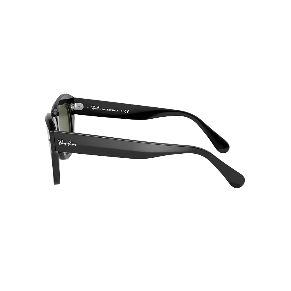 Ray-Ban RB2186 STATE STREET sunglasses in black, side view