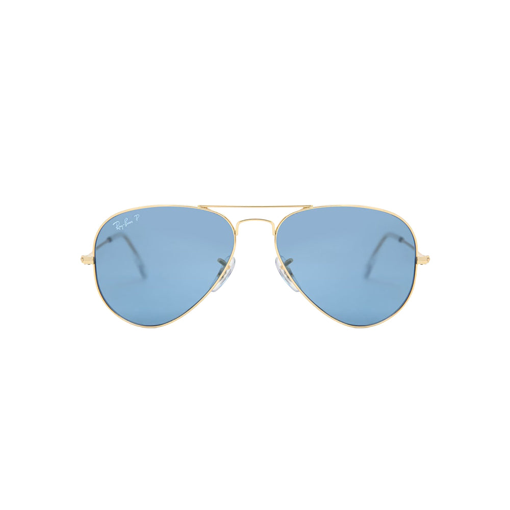 Ray-Ban RB3025 sunglasses in black, front view