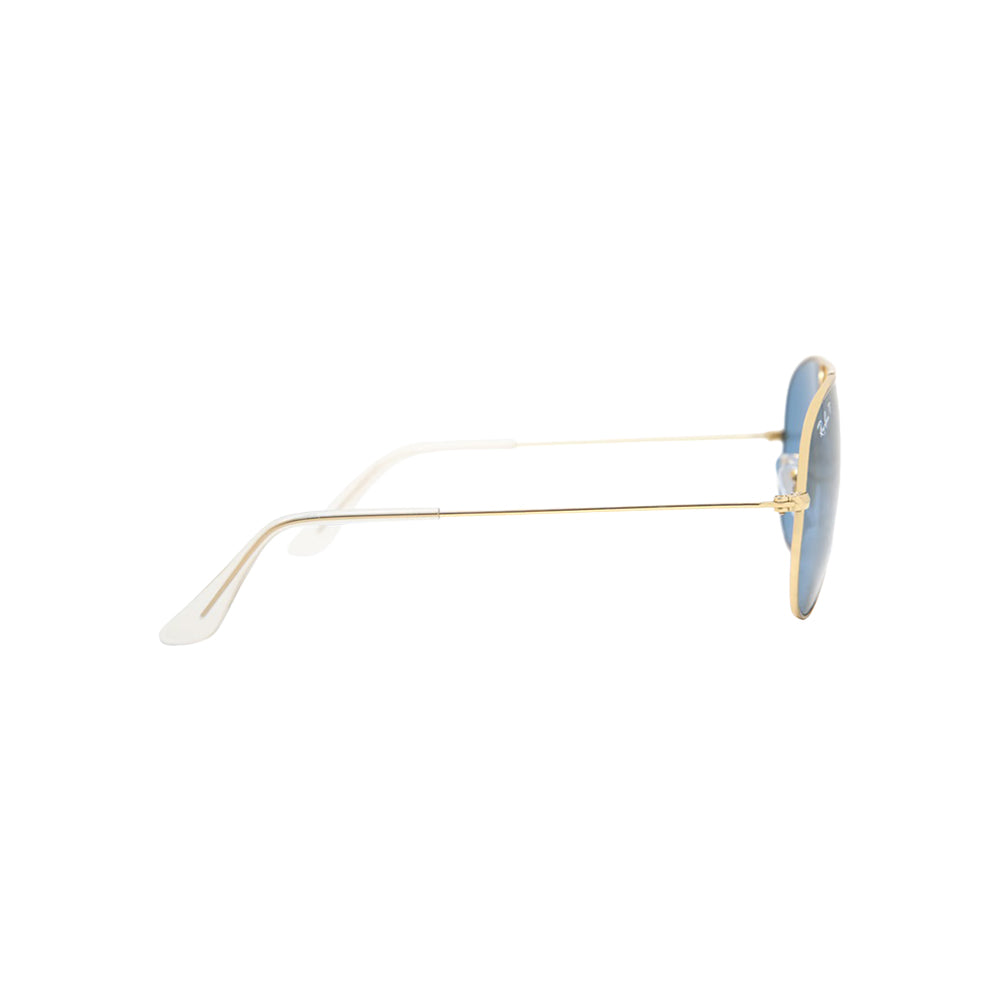 Ray-Ban RB3025 sunglasses in black, side view