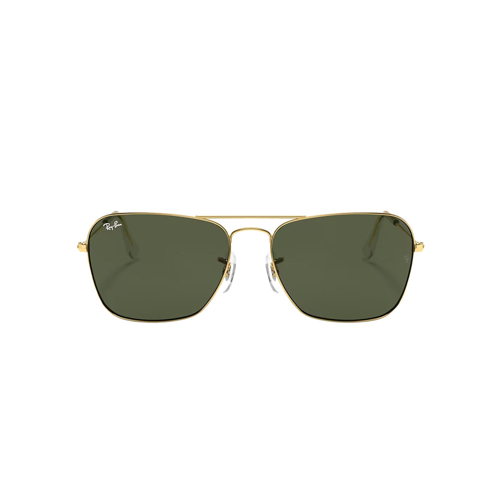 Ray-Ban RB3136 sunglasses in gold, front view
