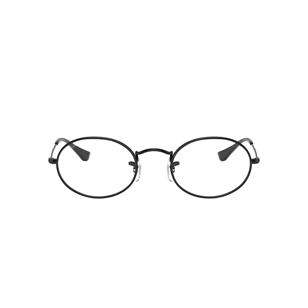 Ray-Ban RB3547V glasses in black, front view