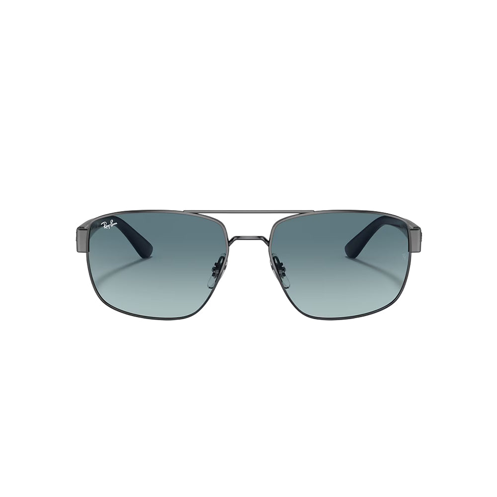 Ray-Ban RB3663 sunglasses in black, front view