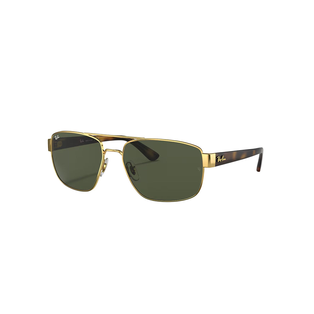 Ray-Ban RB3663 sunglasses in havana, 45° view
