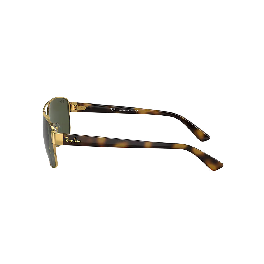 Ray-Ban RB3663 sunglasses in havana, side view