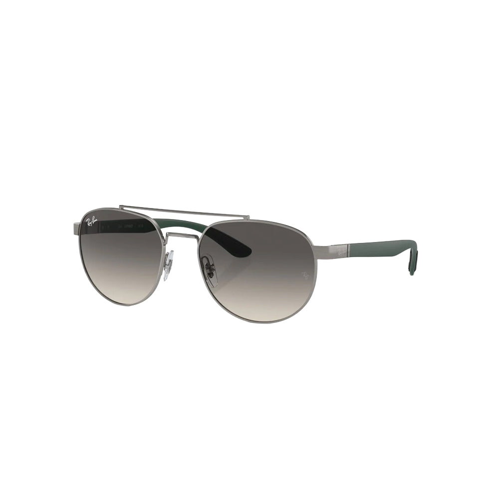 Ray-Ban RB3736 9269 /11 sunglasses in grey, 45° view