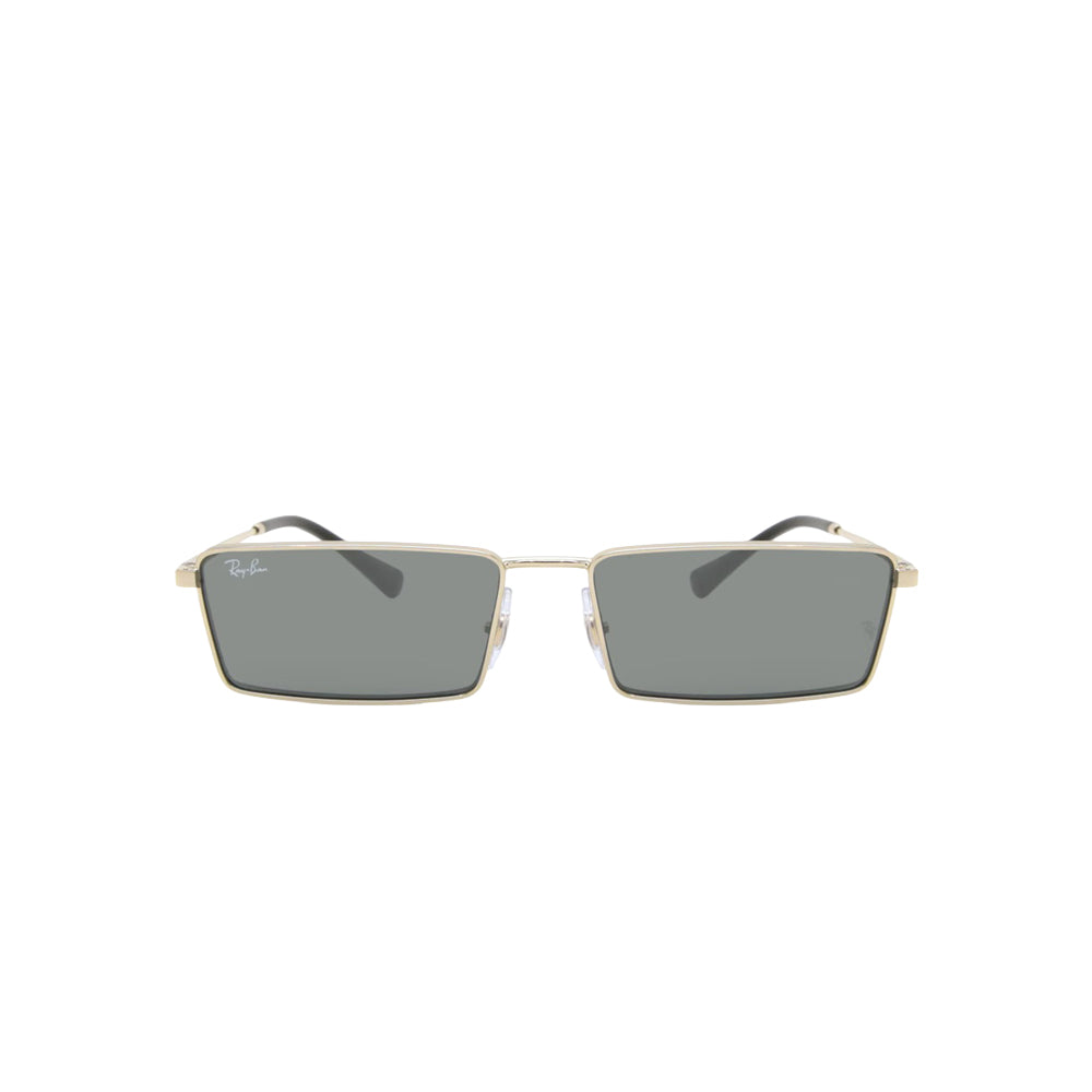 Ray-Ban RB3741 sunglasses in silver, front view