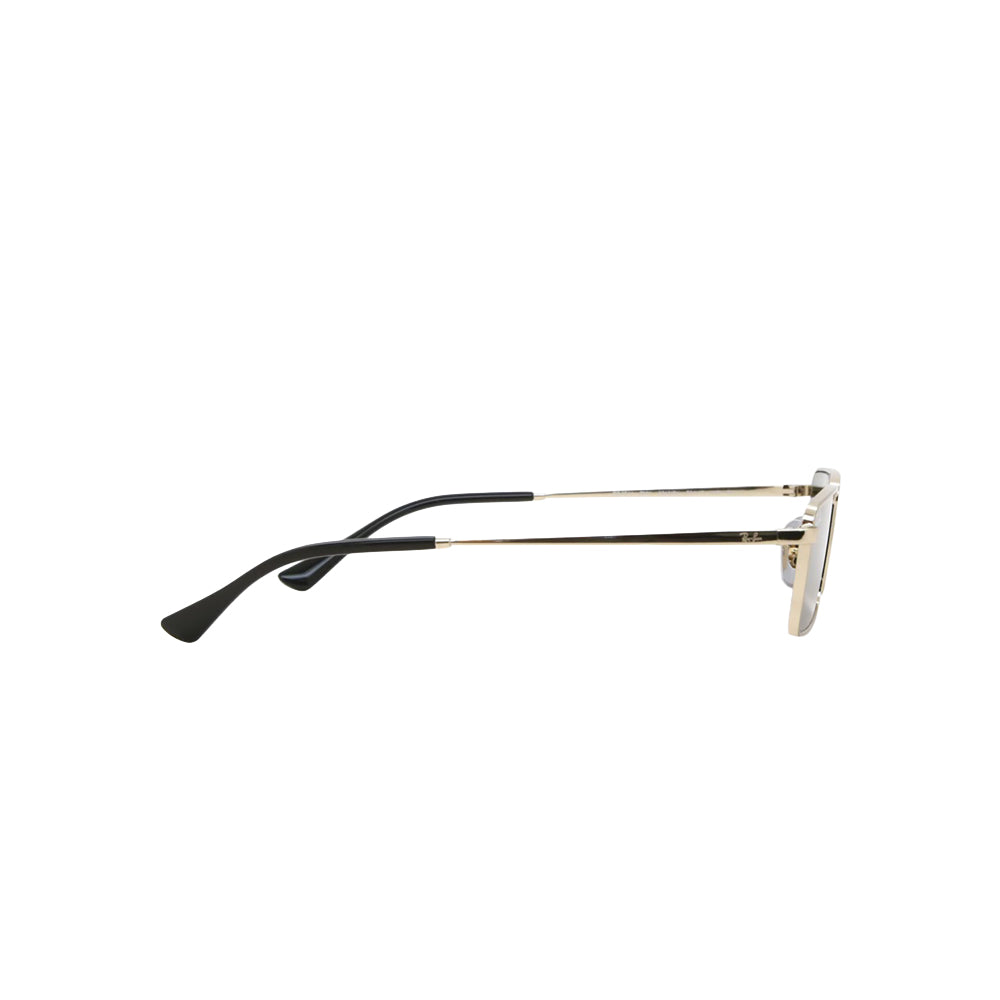 Ray-Ban RB3741 sunglasses in silver, side view