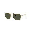 Ray-Ban RB3755 sunglasses in gold, 45° view