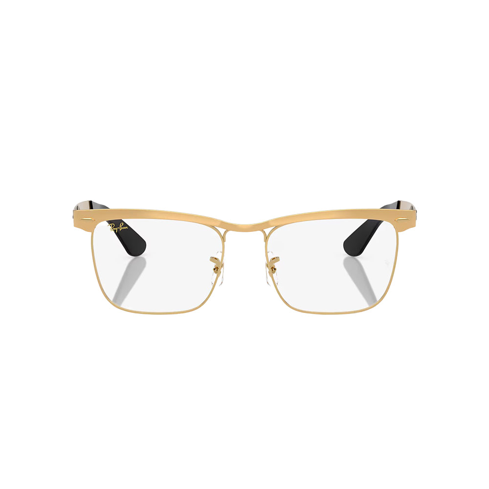 Ray-Ban RB3875V glasses in gold, front view