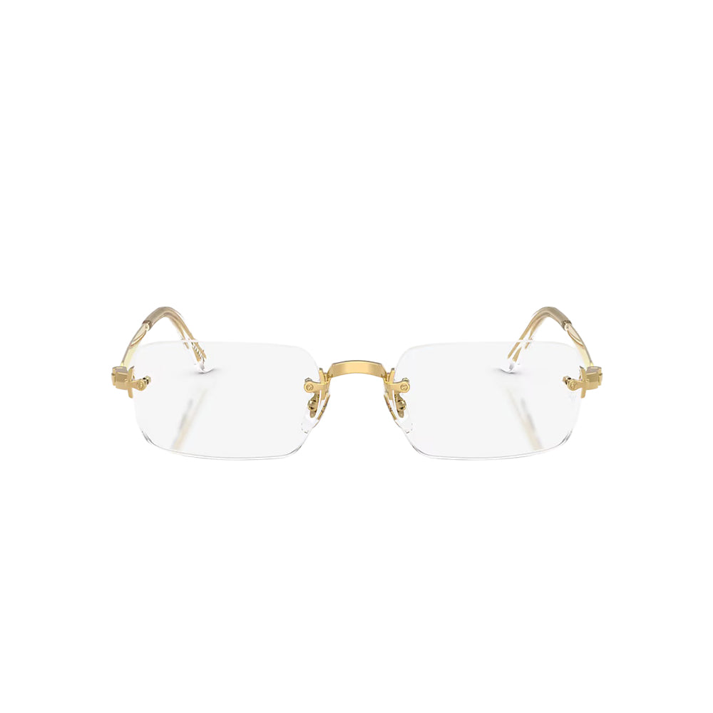 Ray-Ban RB3928V glasses in gold, front view