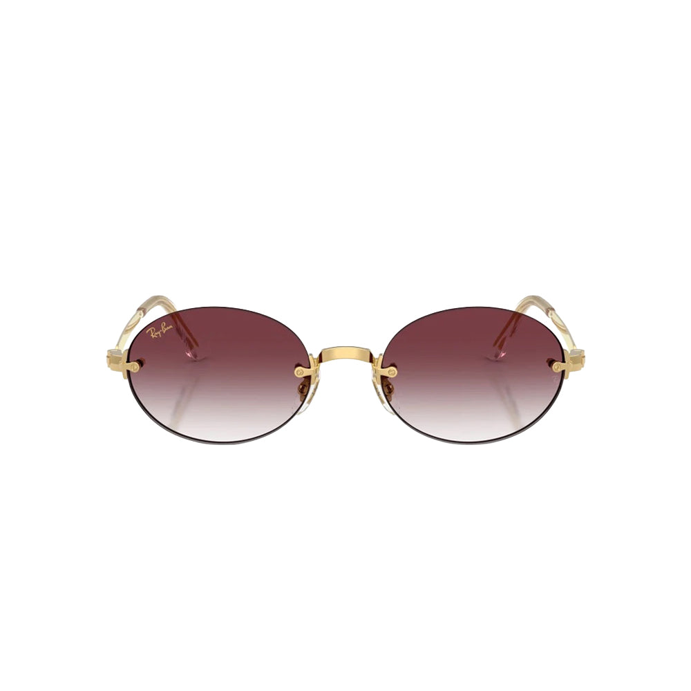Ray-Ban RB3929 sunglasses in gold, front view