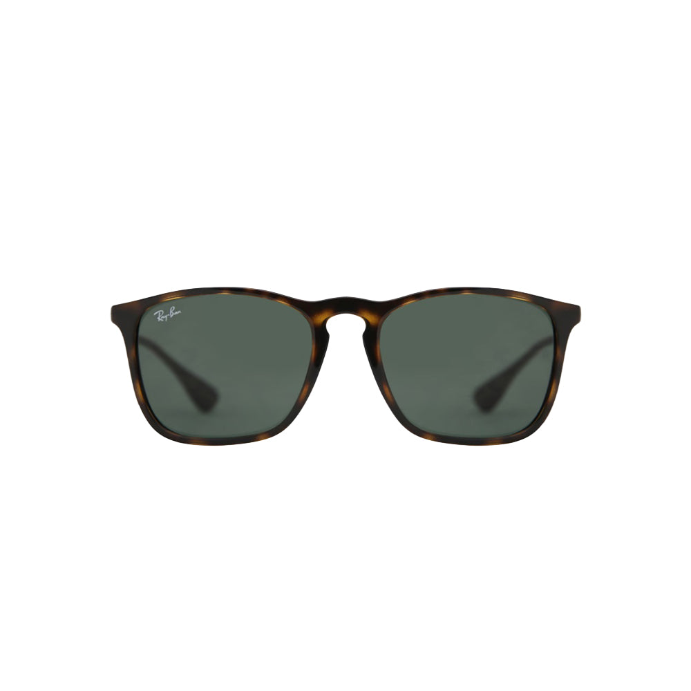 Ray-Ban RB4187 sunglasses in havana, front view