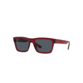 Ray-Ban RB4396 sunglasses in red, 45° view